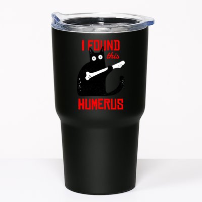 I Found This Humerus Funny Cat Anatomy Tumbler
