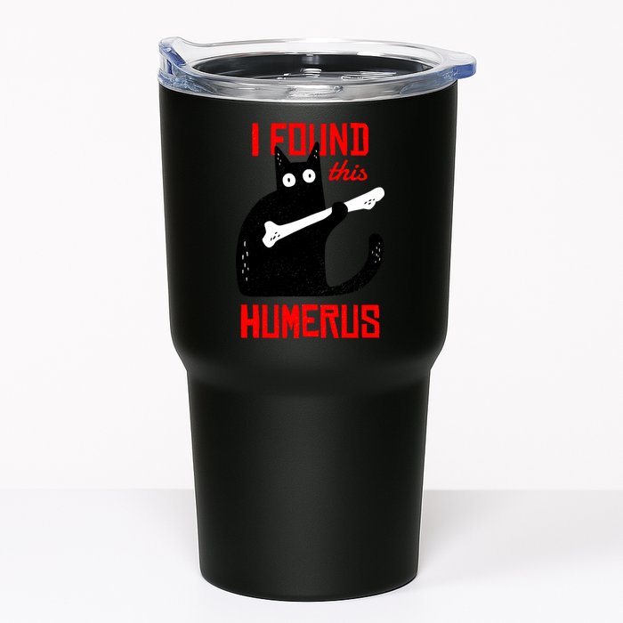 I Found This Humerus Funny Cat Anatomy Tumbler