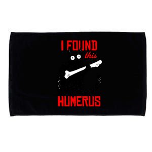 I Found This Humerus Funny Cat Anatomy Microfiber Hand Towel