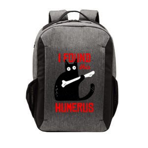 I Found This Humerus Funny Cat Anatomy Vector Backpack