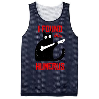 I Found This Humerus Funny Cat Anatomy Mesh Reversible Basketball Jersey Tank