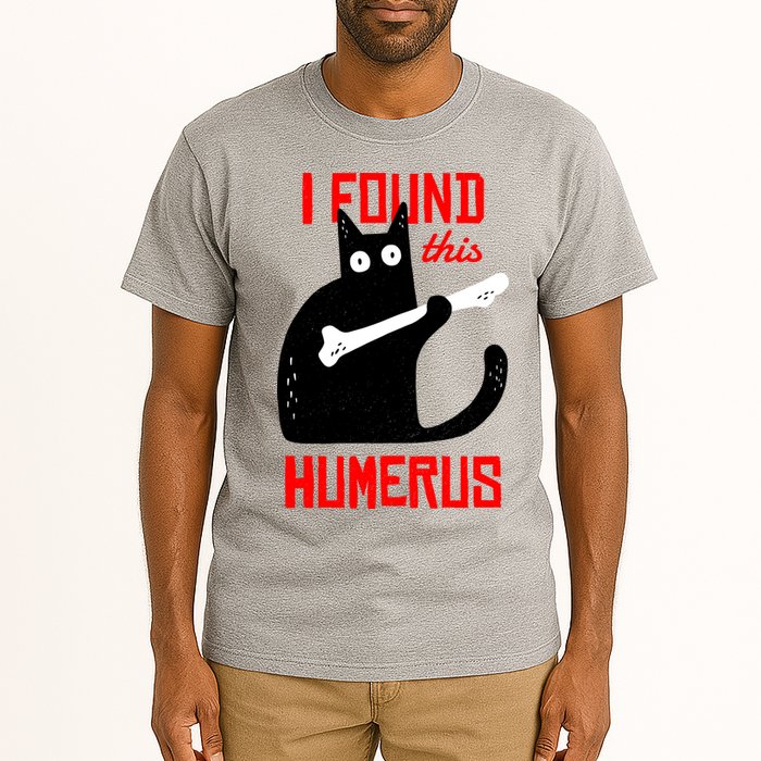 I Found This Humerus Funny Cat Anatomy Tall T-Shirt