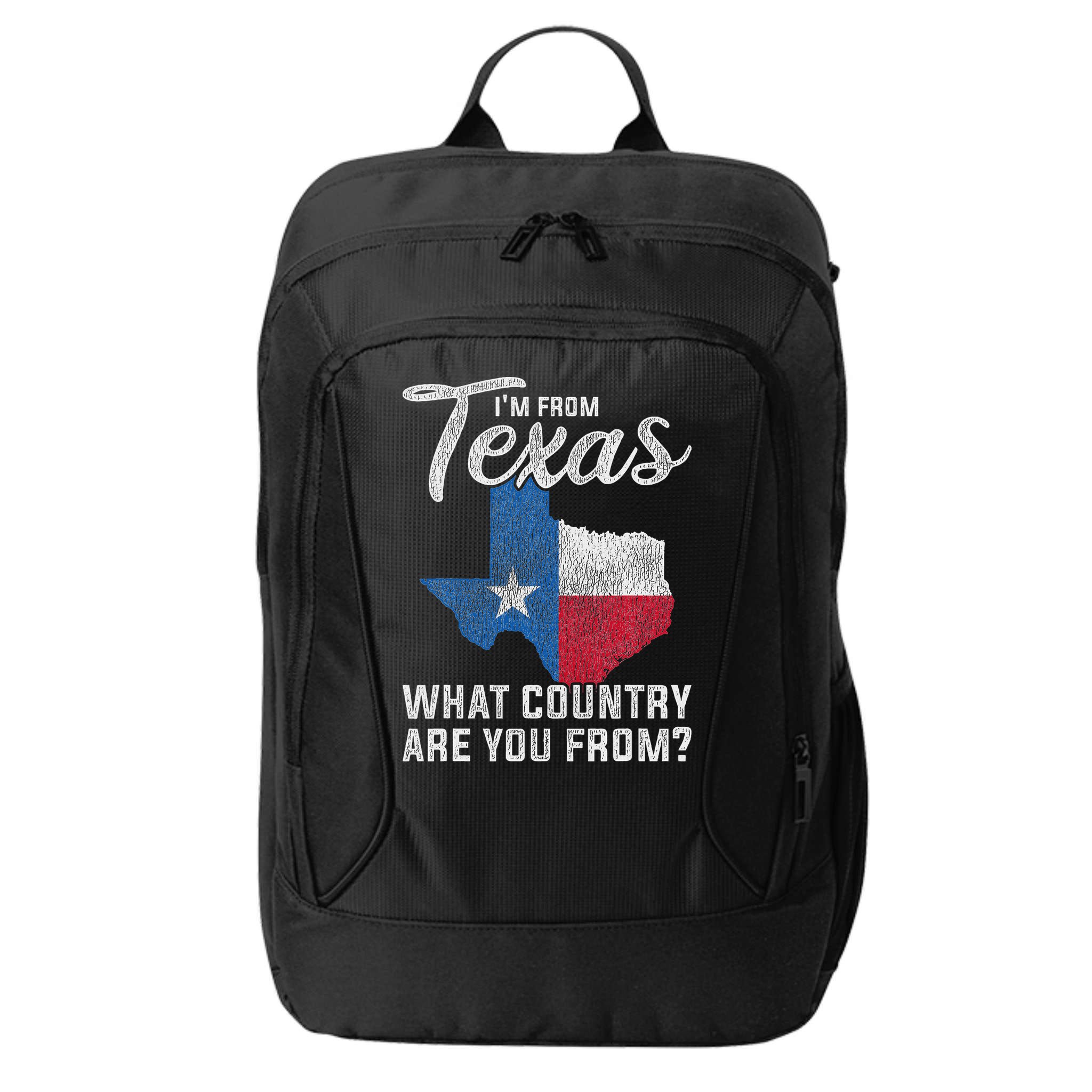 Im From Texas What Country Are You From Texas City Backpack