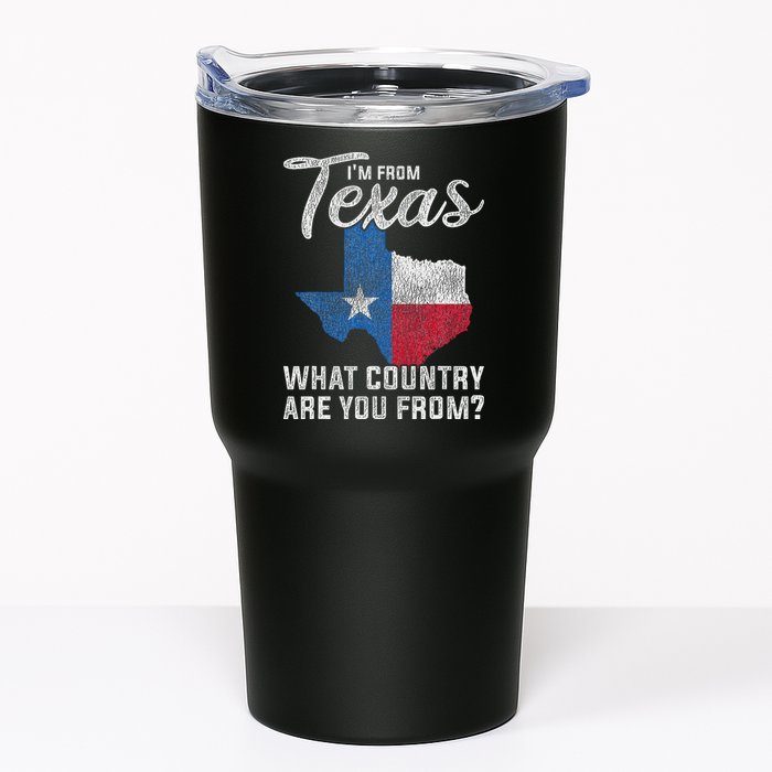 Im From Texas What Country Are You From Texas Tumbler