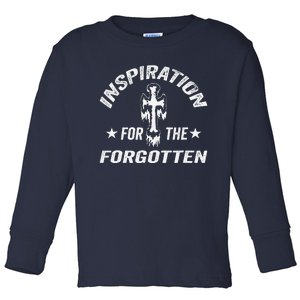 Inspiration For The Forgotten Design Christian Prayer Toddler Long Sleeve Shirt