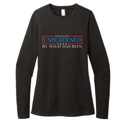 Im Feeling Unburdened By What Has Been Trump Victory 2024 Womens CVC Long Sleeve Shirt