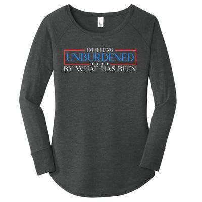 Im Feeling Unburdened By What Has Been Trump Victory 2024 Women's Perfect Tri Tunic Long Sleeve Shirt