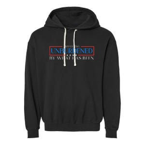 IM Feeling Unburdened By What Has Been Trump Victory 2024 Garment-Dyed Fleece Hoodie