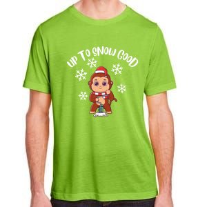 Ice Fishing Up To Snow Good Cute Gift Adult ChromaSoft Performance T-Shirt