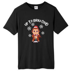 Ice Fishing Up To Snow Good Cute Gift Tall Fusion ChromaSoft Performance T-Shirt