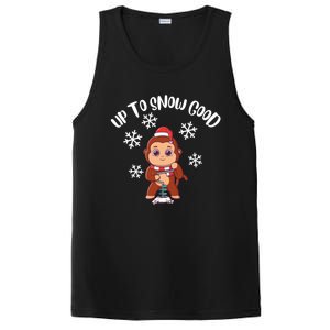 Ice Fishing Up To Snow Good Cute Gift PosiCharge Competitor Tank