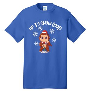 Ice Fishing Up To Snow Good Cute Gift Tall T-Shirt