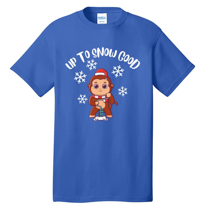 Ice Fishing Up To Snow Good Cute Gift Tall T-Shirt