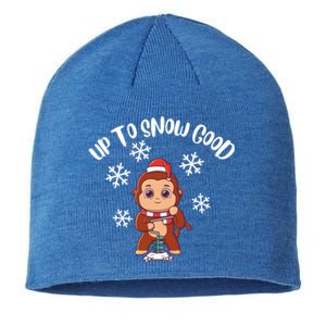 Ice Fishing Up To Snow Good Cute Gift Sustainable Beanie