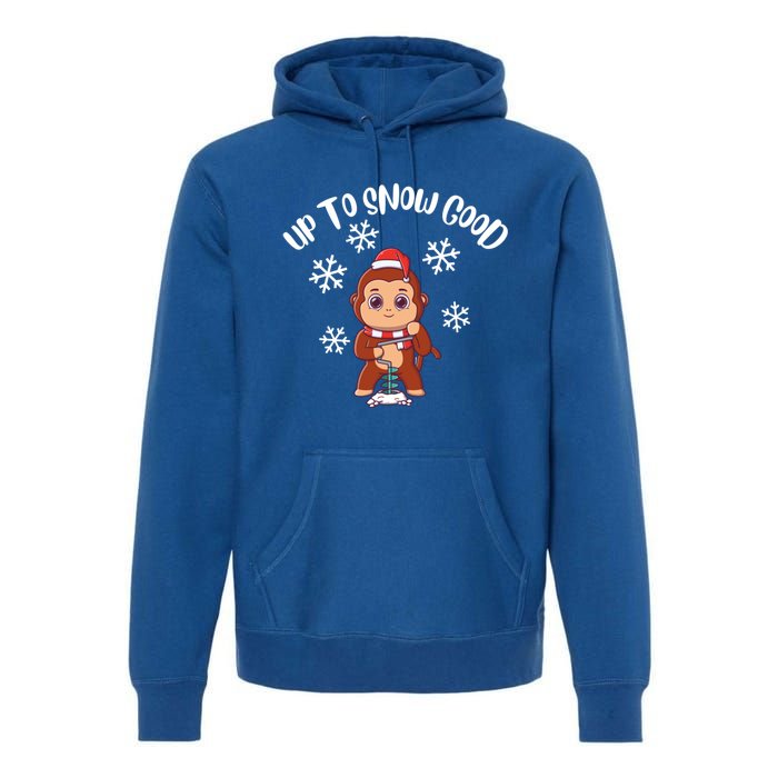 Ice Fishing Up To Snow Good Cute Gift Premium Hoodie