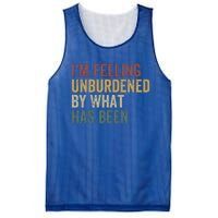 IM Feeling Unburdened By What Has Been Mesh Reversible Basketball Jersey Tank