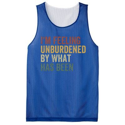 IM Feeling Unburdened By What Has Been Mesh Reversible Basketball Jersey Tank