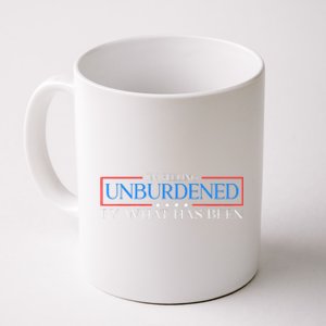 IM Feeling Unburdened By What Has Been Trump Victory 2024 Coffee Mug