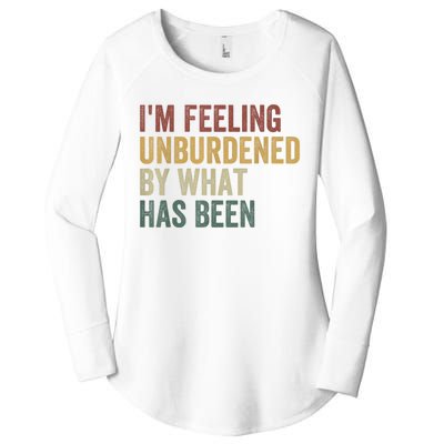 IM Feeling Unburdened By What Has Been Women's Perfect Tri Tunic Long Sleeve Shirt