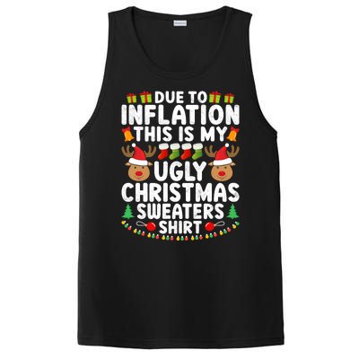 Inflation Fun Ugly Christmas Sweater PosiCharge Competitor Tank