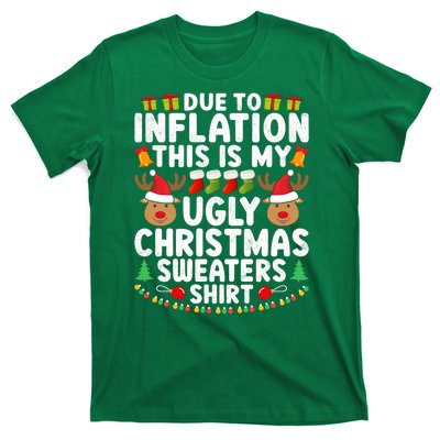 Inflation Fun Ugly Christmas Sweater T-Shirt