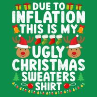 Inflation Fun Ugly Christmas Sweater T-Shirt