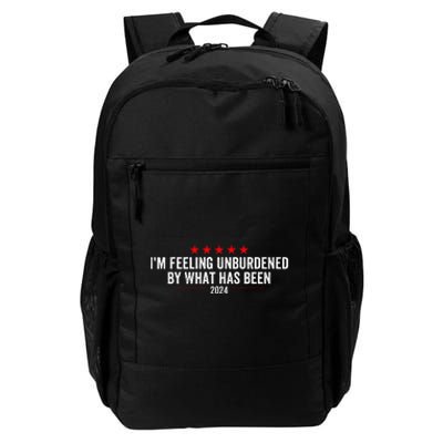 IM Feeling Unburdened By What Has Been 2024 Daily Commute Backpack