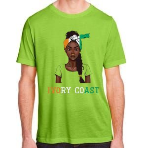 Ivorian Flag Uniform Souvenirs Products Woman Ivory Coast Adult ChromaSoft Performance T-Shirt