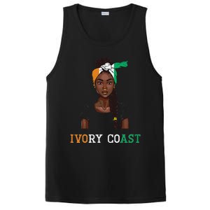 Ivorian Flag Uniform Souvenirs Products Woman Ivory Coast PosiCharge Competitor Tank