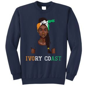 Ivorian Flag Uniform Souvenirs Products Woman Ivory Coast Sweatshirt