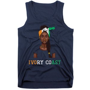 Ivorian Flag Uniform Souvenirs Products Woman Ivory Coast Tank Top