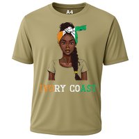 Ivorian Flag Uniform Souvenirs Products Woman Ivory Coast Cooling Performance Crew T-Shirt