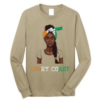 Ivorian Flag Uniform Souvenirs Products Woman Ivory Coast Long Sleeve Shirt