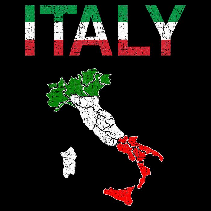 Italy Flag Vintage Italian Italia Baby Bodysuit