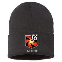 IM Fine Vulnerability Stacks Fantasy Mmorpg Sustainable Knit Beanie