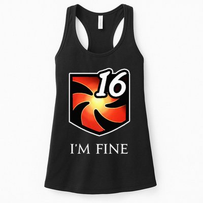 IM Fine Vulnerability Stacks Fantasy Mmorpg Womens Tank Top