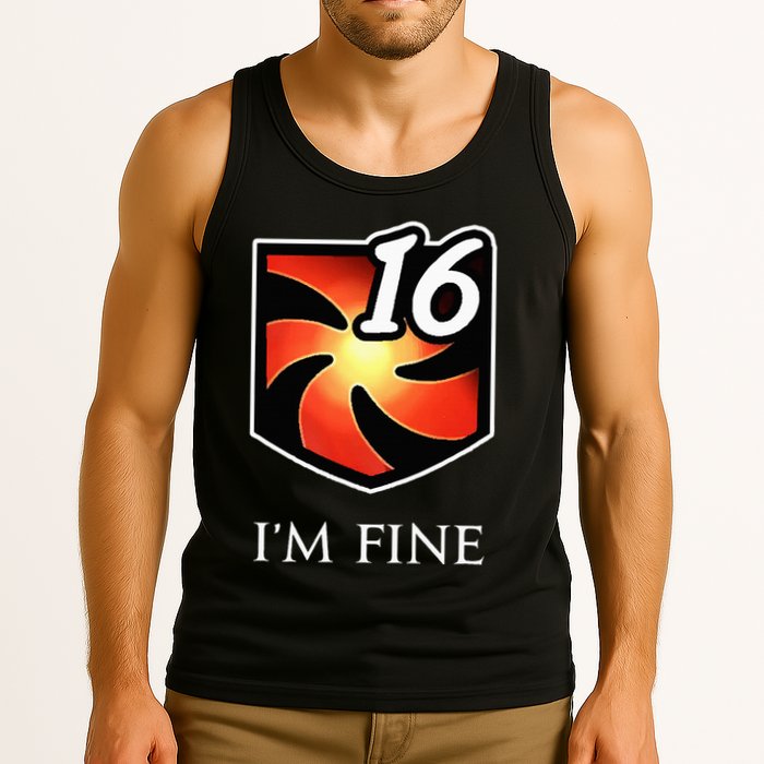 IM Fine Vulnerability Stacks Fantasy Mmorpg Tank Top