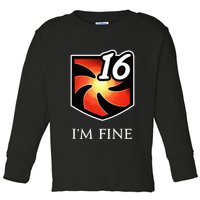 IM Fine Vulnerability Stacks Fantasy Mmorpg Toddler Long Sleeve Shirt