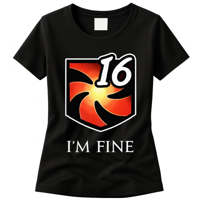 IM Fine Vulnerability Stacks Fantasy Mmorpg Womens T-Shirt