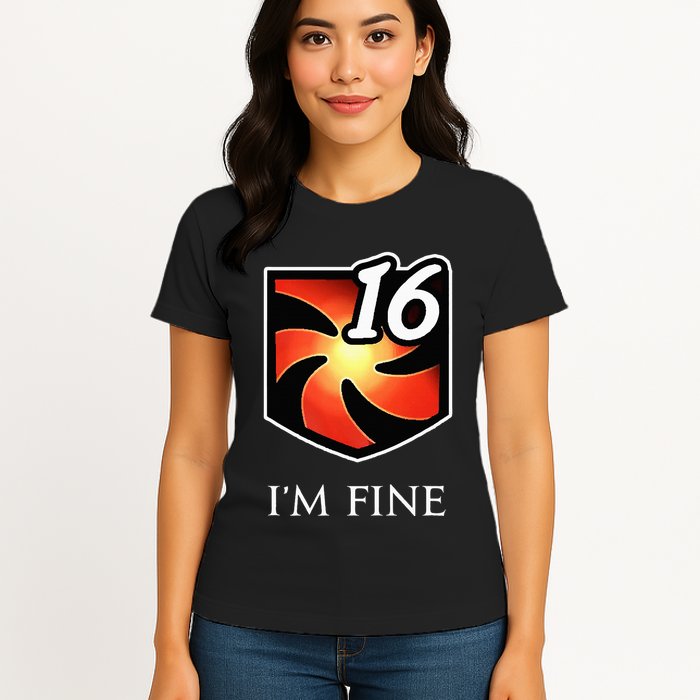 IM Fine Vulnerability Stacks Fantasy Mmorpg Womens T-Shirt