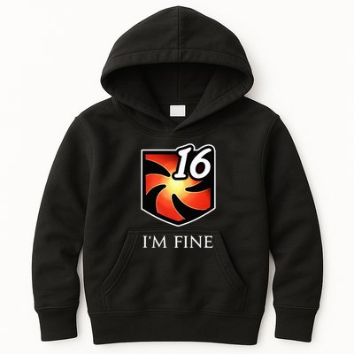 IM Fine Vulnerability Stacks Fantasy Mmorpg Kids Hoodie