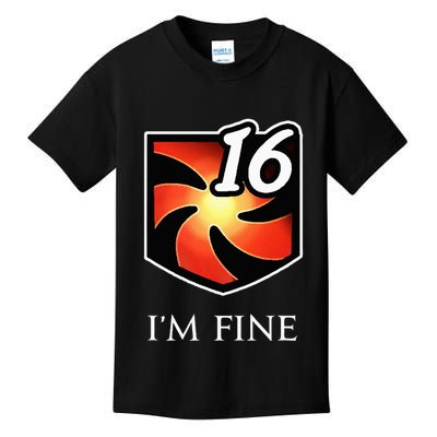 IM Fine Vulnerability Stacks Fantasy Mmorpg Kids T-Shirt