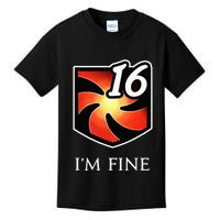 IM Fine Vulnerability Stacks Fantasy Mmorpg Kids T-Shirt