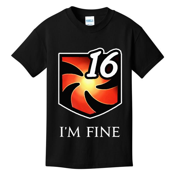 IM Fine Vulnerability Stacks Fantasy Mmorpg Kids T-Shirt