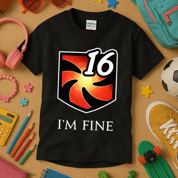 IM Fine Vulnerability Stacks Fantasy Mmorpg Kids T-Shirt