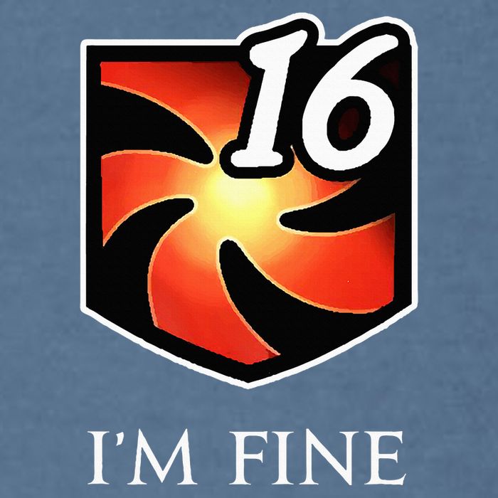 IM Fine Vulnerability Stacks Fantasy Mmorpg Garment-Dyed Sweatshirt