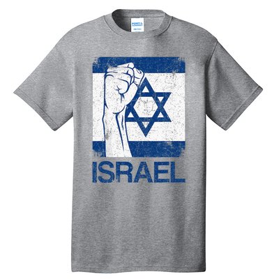 Israeli Flag Vintage Israel Tall T-Shirt