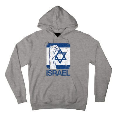 Israeli Flag Vintage Israel Tall Hoodie