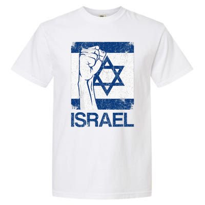 Israeli Flag Vintage Israel Garment-Dyed Heavyweight T-Shirt