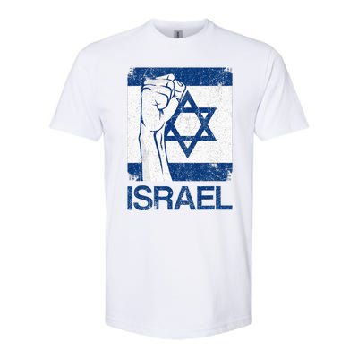 Israeli Flag Vintage Israel Softstyle® CVC T-Shirt